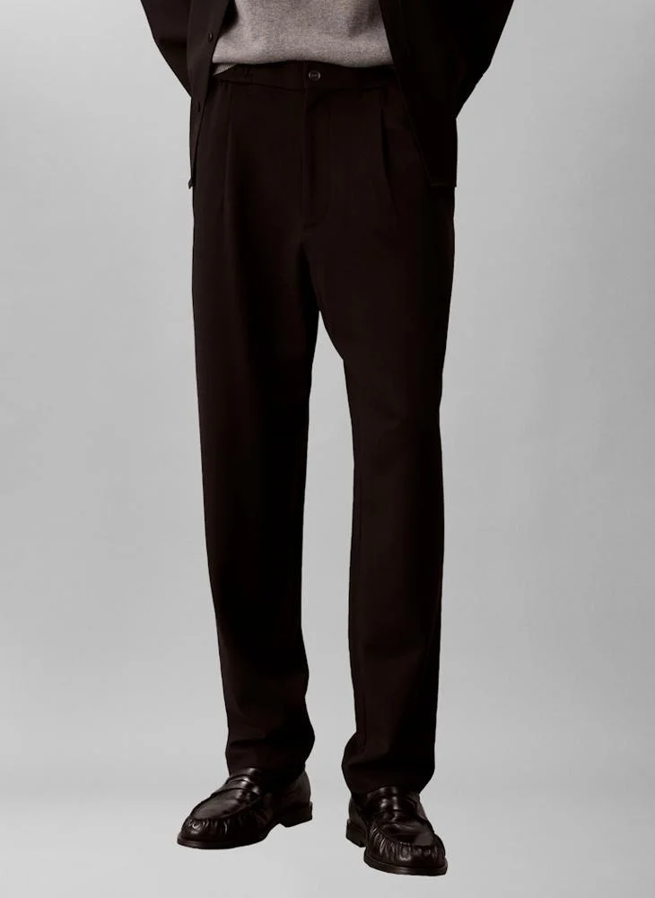 Calvin Klein Comfort Knit Tapered Trousers